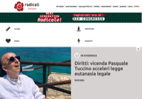 First screen capture by European Democracy Consulting's Logos Project for Radicali Italiani