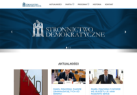 First screen capture by European Democracy Consulting's Logos Project for Stronnictwo Demokratyczne