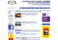 First screen capture by European Democracy Consulting's Logos Project for Rainbow – Vinozhito