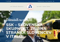 First screen capture by European Democracy Consulting's Logos Project for Slovenska Skupnost