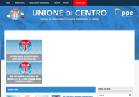 First screen capture by European Democracy Consulting's Logos Project for Unione di Centro