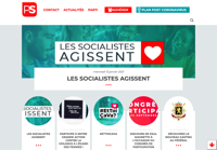 First screen capture by European Democracy Consulting's Logos Project for Parti Socialiste