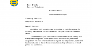 EU Ombudsman Response