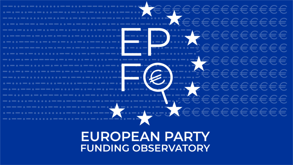 Logo European Party Funding Observatory