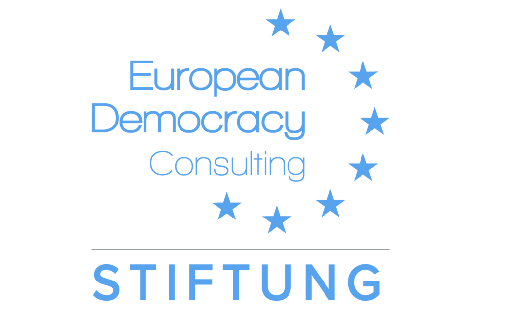 Logo European Democracy Consulting Stiftung
